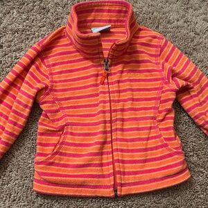2T toddler fleece Columbia zip up